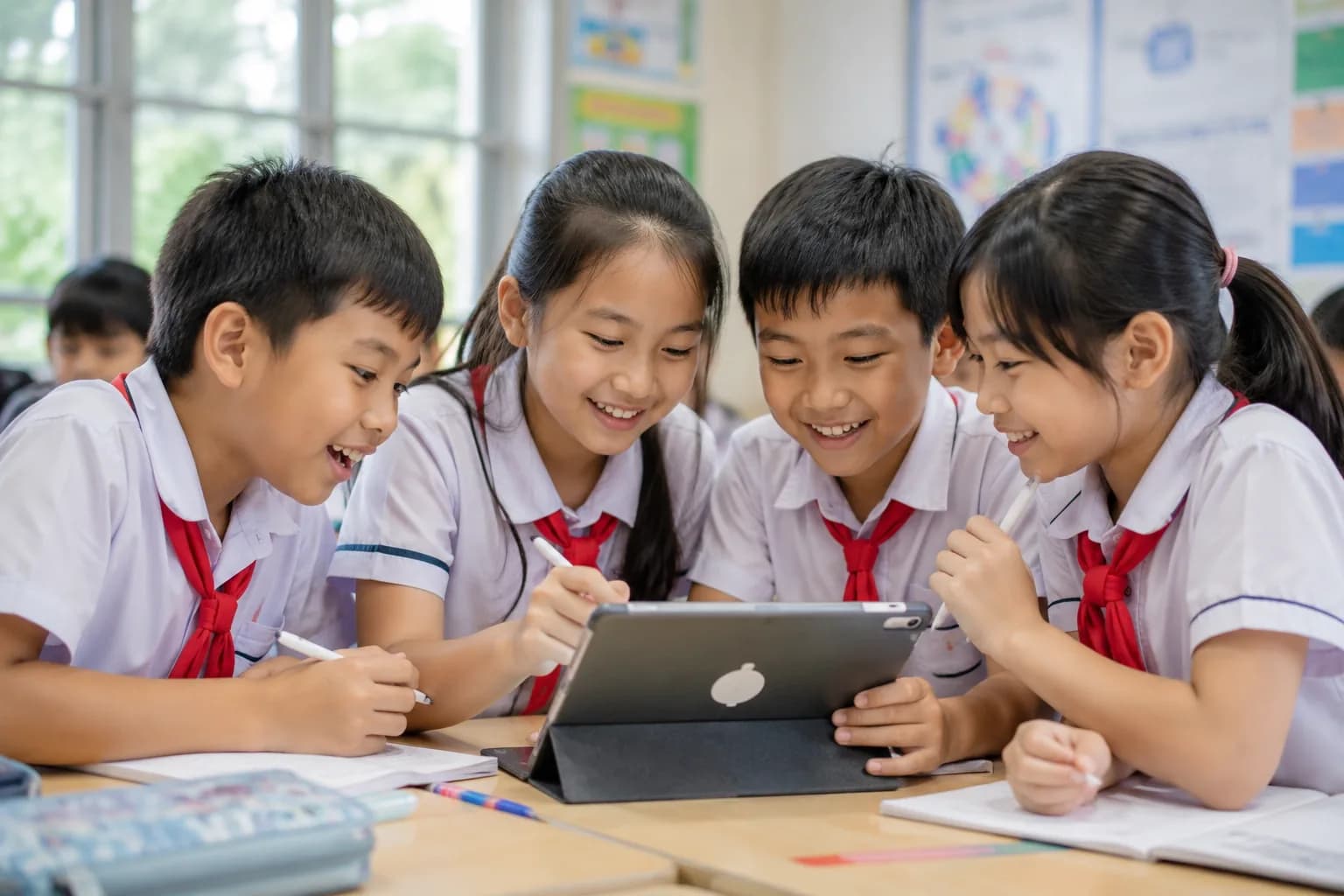Minh họa cộng đồng giáo dục và đồng hành cùng Nora OS